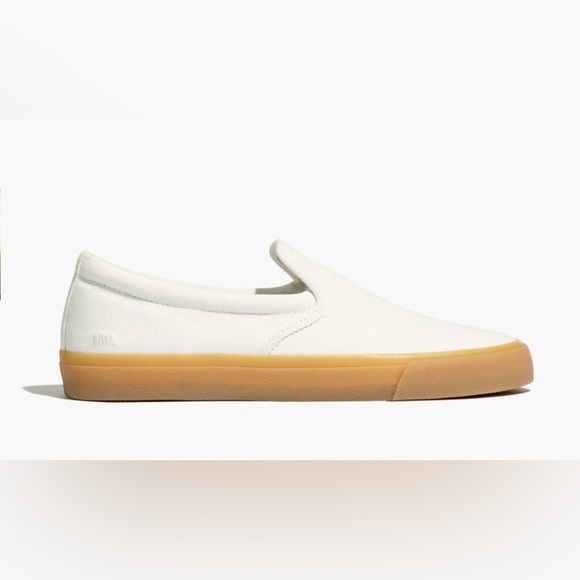 Madewell Womens White Slip-On Sneackers Size 9.5 - Picture 2 of 12